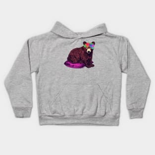 Summer Bear Kids Hoodie